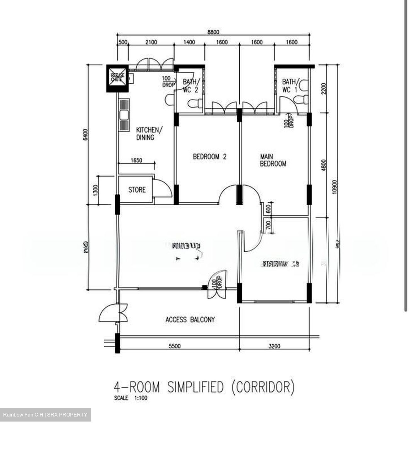 Blk 52 Teban Gardens Road (Jurong East), HDB 4 Rooms #594980331